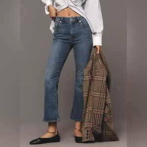 FRAME Le Crop Mini Boot High Waist Jeans